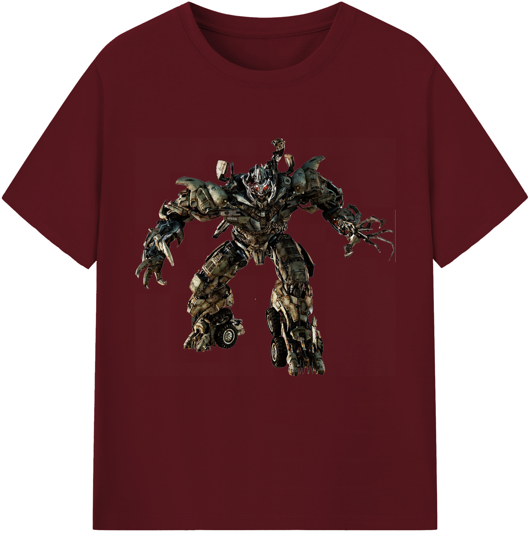 （画像用） Transformers トランスフォーマー 綿100％半袖Tシャツ（フロントプリント）